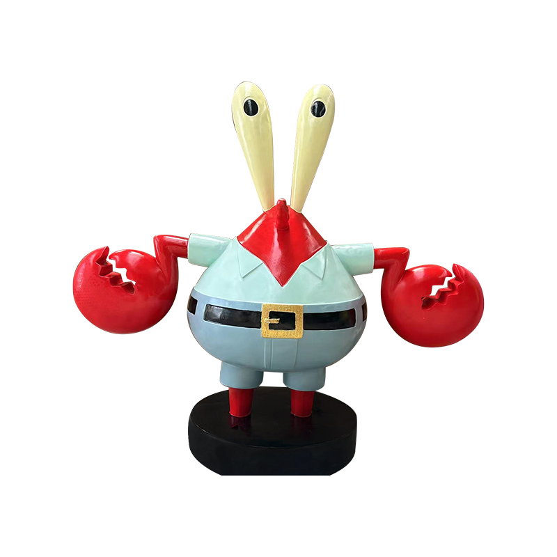 Mr. Krabs-Statue